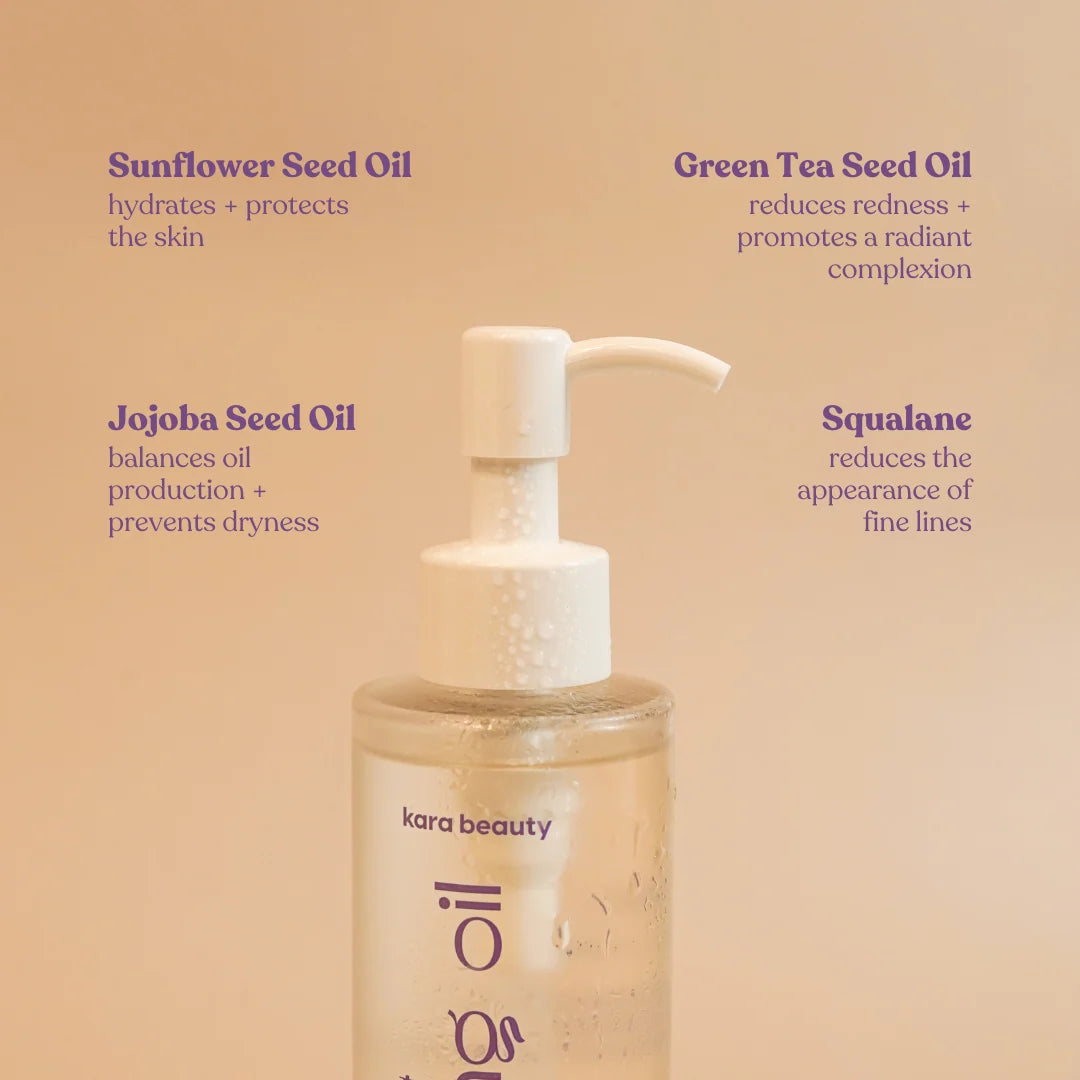 RADIANT CLEANSING OIL - NOURISHING AND R KARA BEAUTY