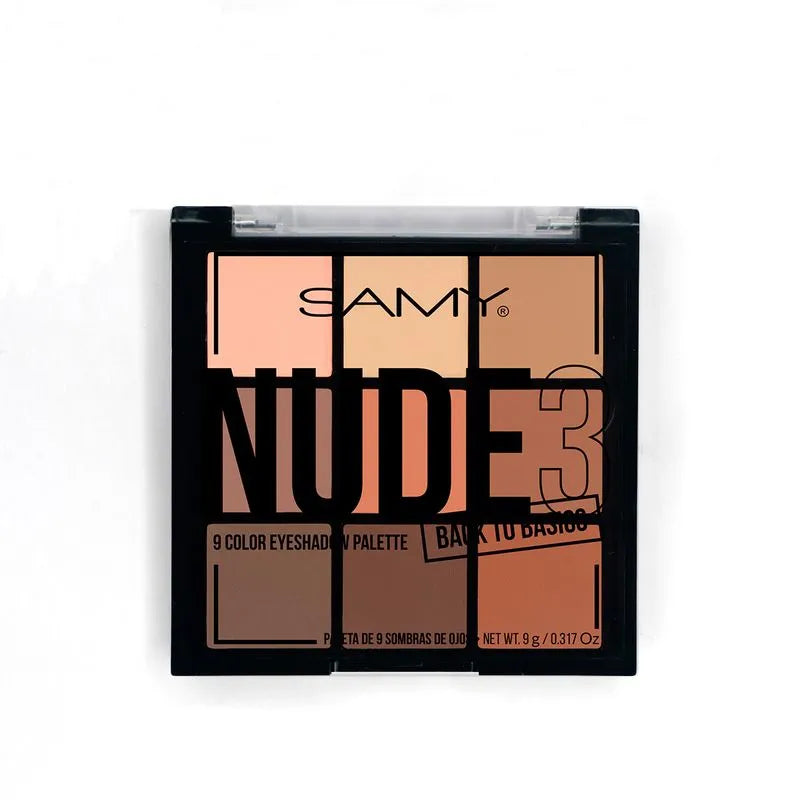PALETA X 9 SOMBRAS DE OJOS SAMY # 19.