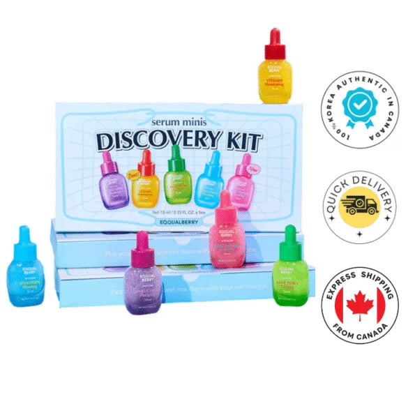 EQQUALBERRY SERUM MINIS DISCOVERY KIT