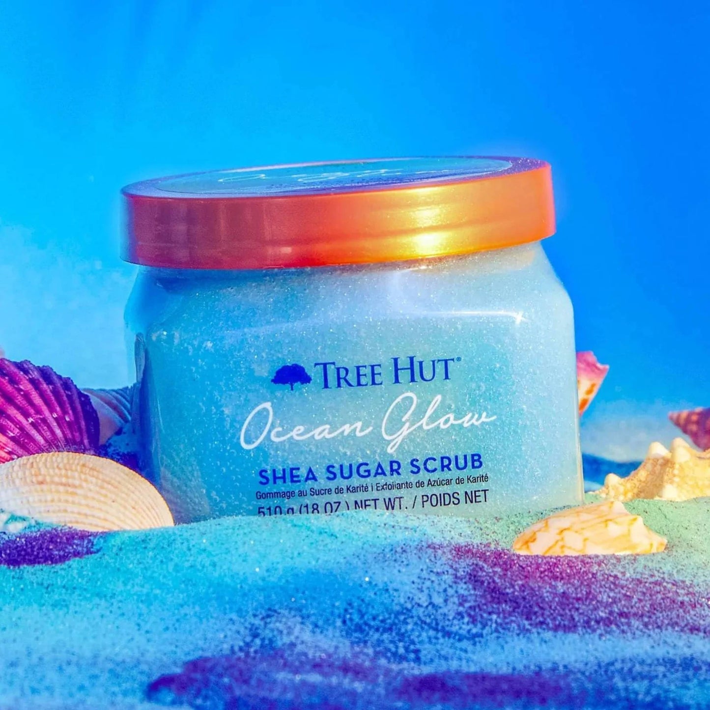 TREE HUT EXFOLIANTE DE AZUCAR OCEAN GLOW 510G