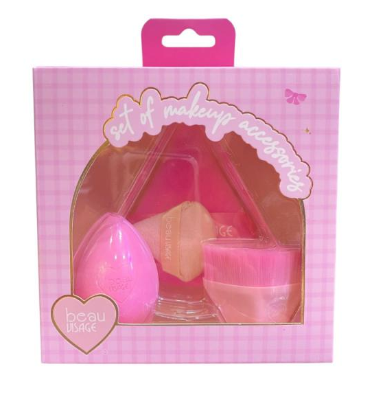 BRJ-102 SET DE ACCESORIOS PARA MAQUILLAJE BEAU VISAGE
