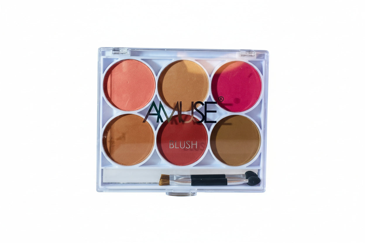 BL3033MIX PALETA RUBOR ILUMINADOR BRONCEADOR HONEY MOON GLOW AMUSE