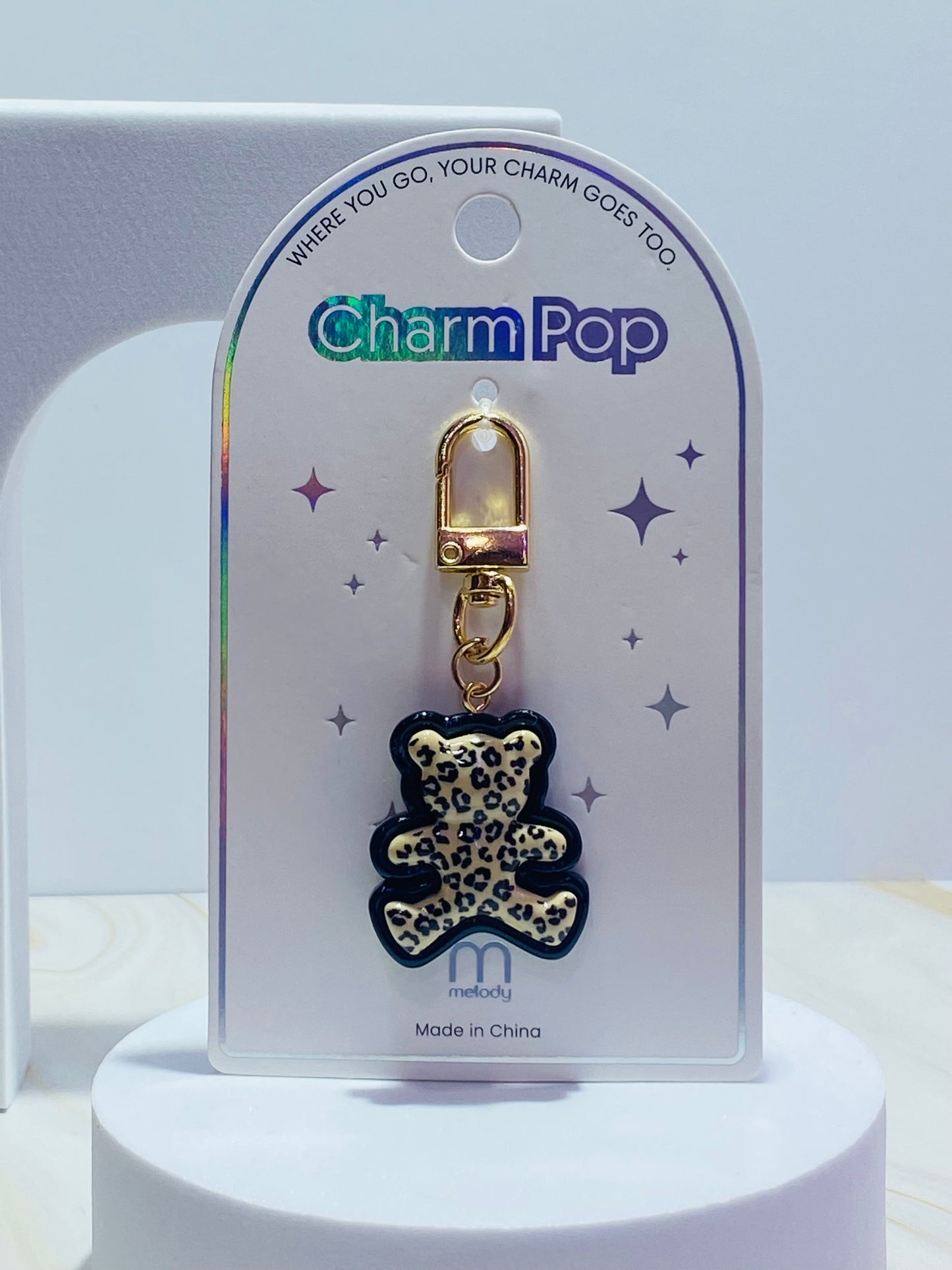 LLAVERO OSO ANIMALPRINTO