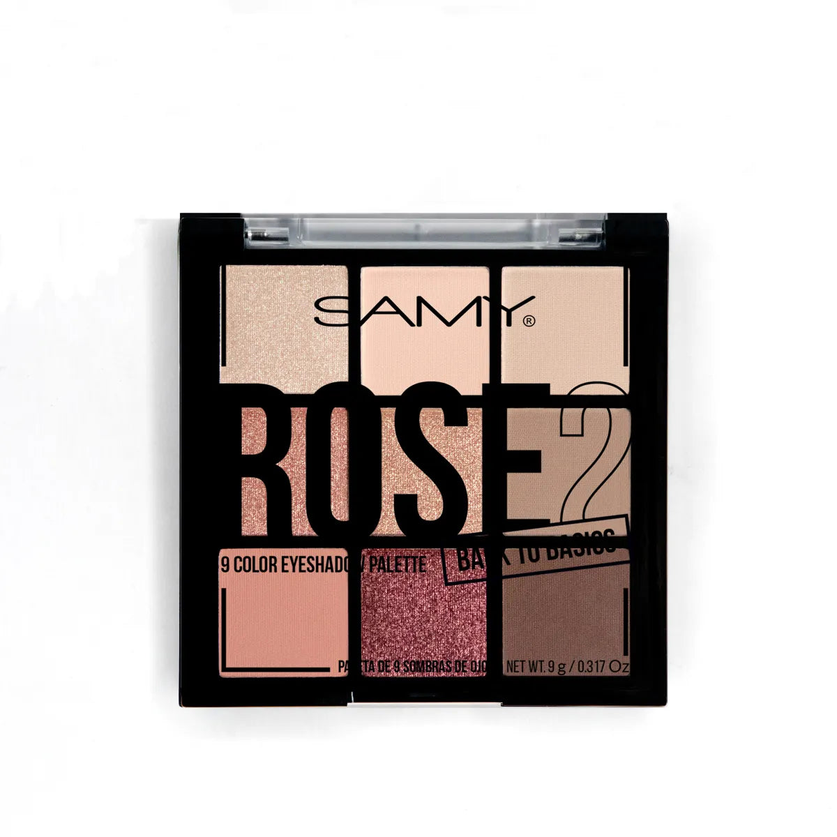 PALETA X 9 SOMBRAS DE OJOS SAMY # 17.