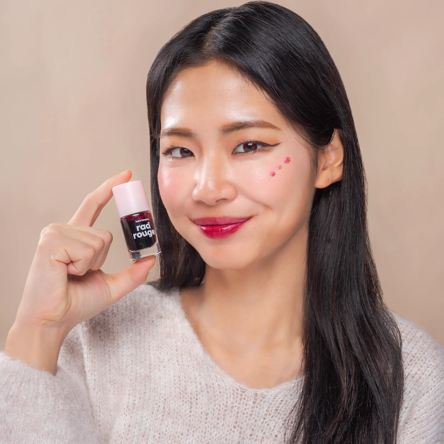 APPLE MANGO - RAD ROUGE - WATER LIP TINT KARA BEAUTY