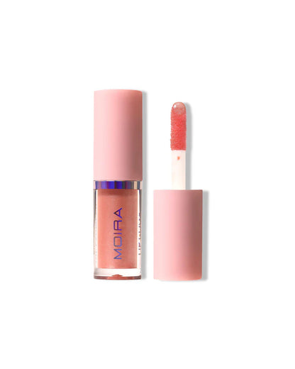 LOP001 LABIAL LIQUIDO LIP GLAZE OIL PLUMPER SPICY ROSE MOIRA 3.5G