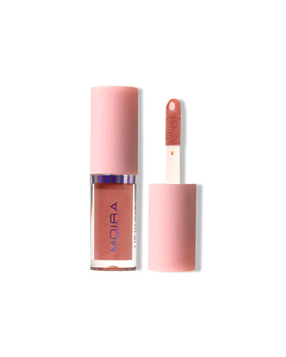 LOP001 LABIAL LIQUIDO LIP GLAZE OIL PLUMPER SPICY ROSE MOIRA 3.5G