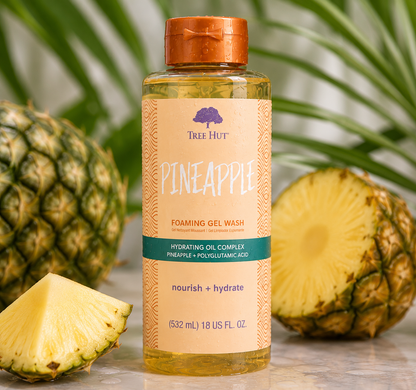 TREE HUT GEL ESPUMOSO PINEAPPLE 532 ML