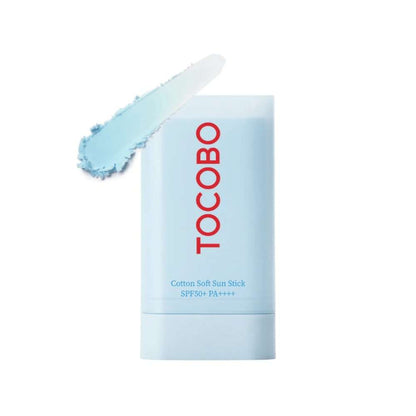BLOQUEADOR EN BARRA SOLAR SUAVE DE ALGODÓN SPF50+ PA++++