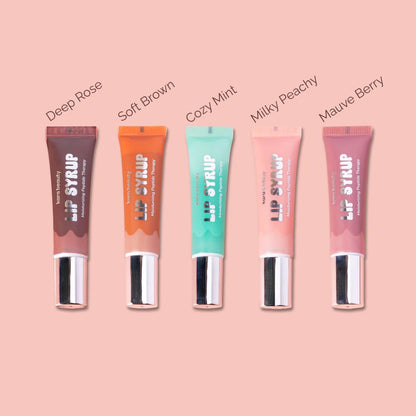 SOFT BROWN - LIP SYRUP MOISTURIZING PEPT KARA BEAUTY