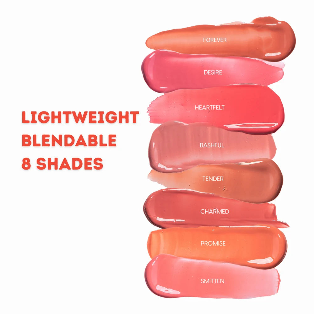 BASHFUL - BLUSH & TELL - NOURISHING LIQU KARA BEAUTY