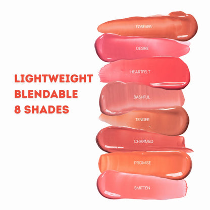 BASHFUL - BLUSH & TELL - NOURISHING LIQU KARA BEAUTY