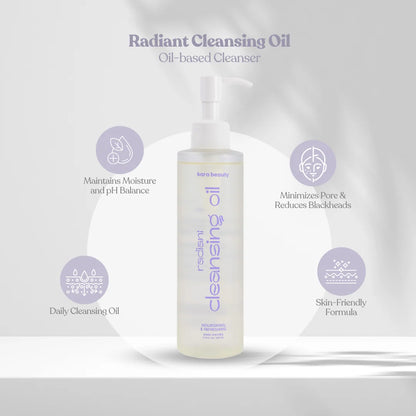 RADIANT CLEANSING OIL - NOURISHING AND R KARA BEAUTY