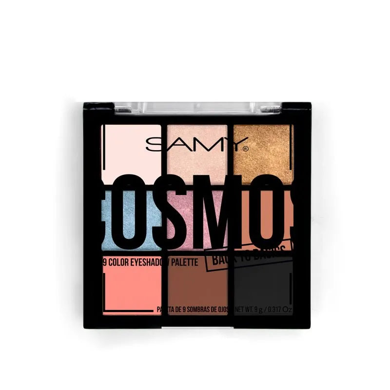 PALETA X 9 SOMBRAS DE OJOS SAMY # 15.