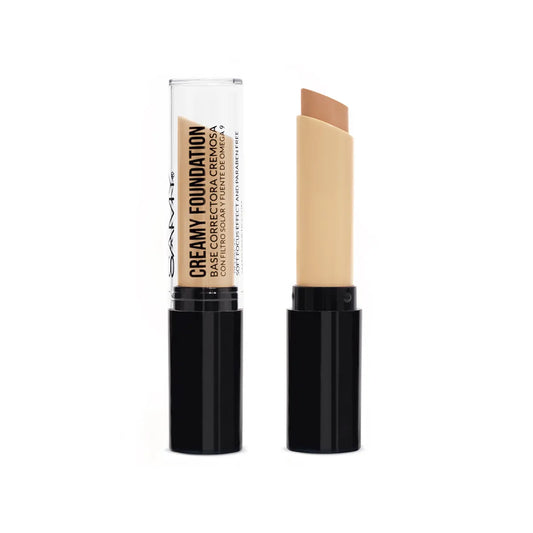 BASE CORRECTORA CREMOSA SAMY # 3. OSCURO - DARK