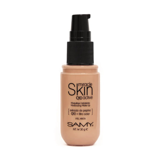 BASE LIQUIDA MIRACLE SKIN SAMY # 2. LIGHT CARAMEL - CARAMELO LIGERO