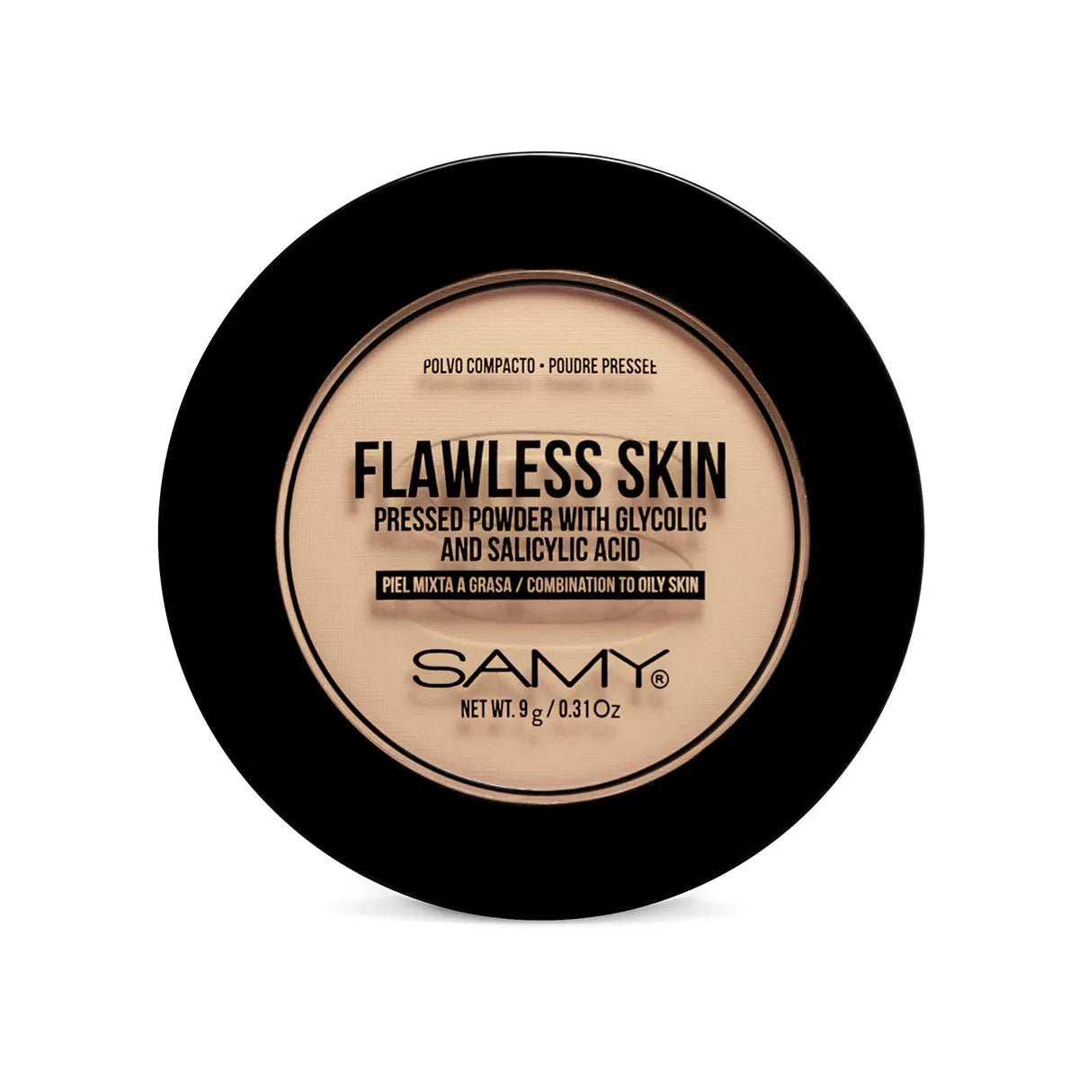 POLVO COMPACTO PIEL MIXTA A GRASA SAMY #01. FAIR