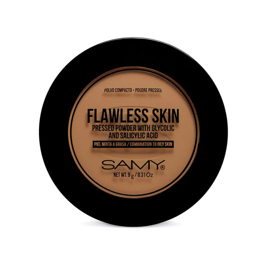 POLVO COMPACTO PIEL MIXTA A GRASA SAMY #07 DEEP TAN