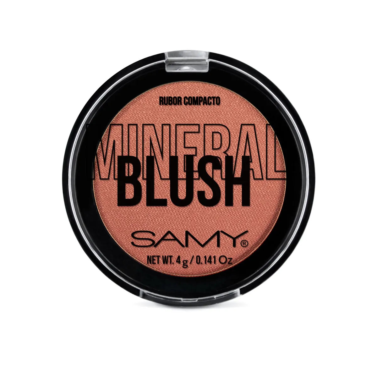 RUBOR INDIVIDUAL MINERAL SIN ESPEJO SAMY # 4. SALMON