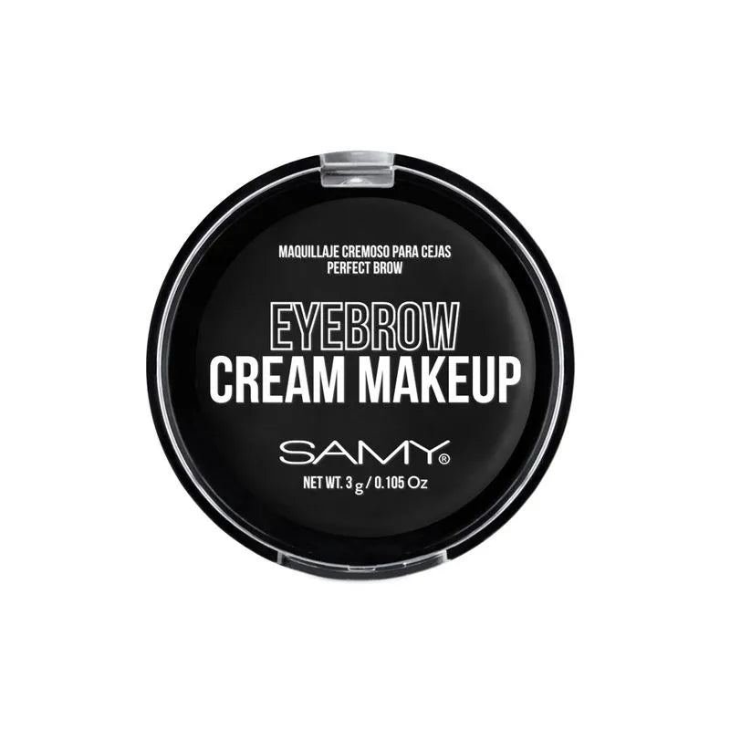 MAQUILLAJE CREMOSO DE CEJAS PERFECT BROW SAMY # 3. NEGRO - BLACK