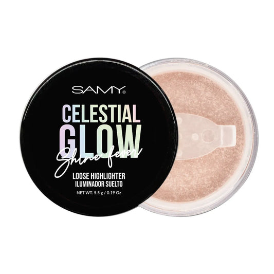 NSOC37090-25CO 02 Golden Hour Celestial Glow Shine Fever Iluminador suelto SAMY
