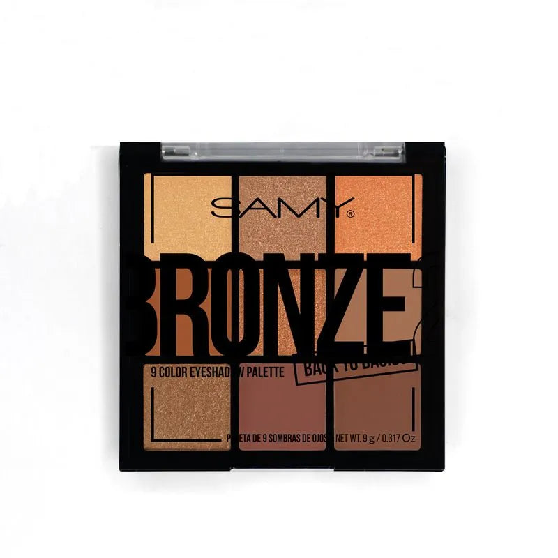 PALETA X 9 SOMBRAS DE OJOS SAMY # 18.