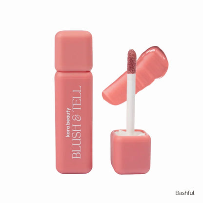 BASHFUL - BLUSH & TELL - NOURISHING LIQU KARA BEAUTY