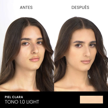 BASE LÍQUIDA GO BRIGHT 30 g SAMY # 1.0 LIGHT - LANZAMIENTO