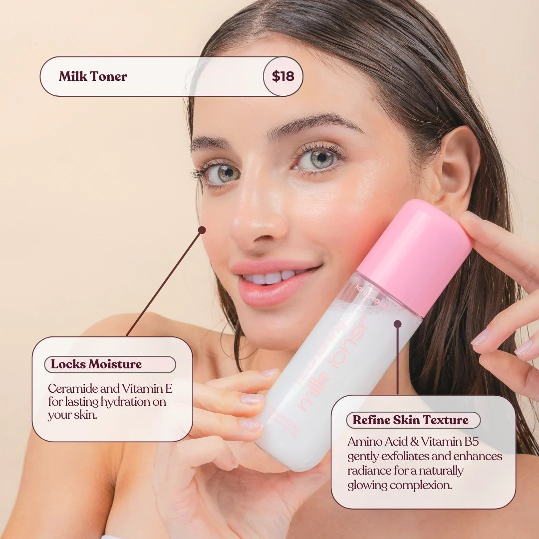 NOURISHING MILK TONER (120ML) (KOREA) KARA BEAUTY