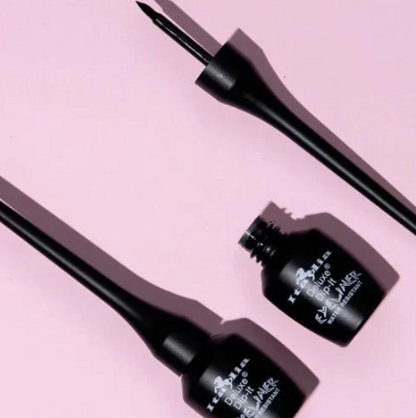 2300-1 BLACK NEGRO DELINEADOR LIQUIDO PLUMON ITALIA DELUXE