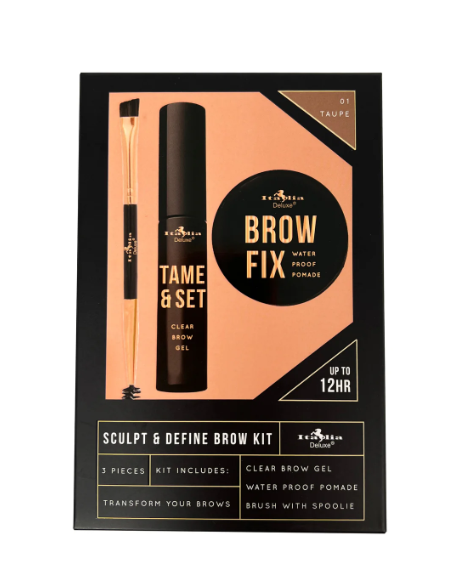 2321-1 01 TAUPE KIT PARA CEJAS 3pcs ITALIA DELUXE