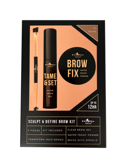 2321-1 01 TAUPE KIT PARA CEJAS 3pcs ITALIA DELUXE