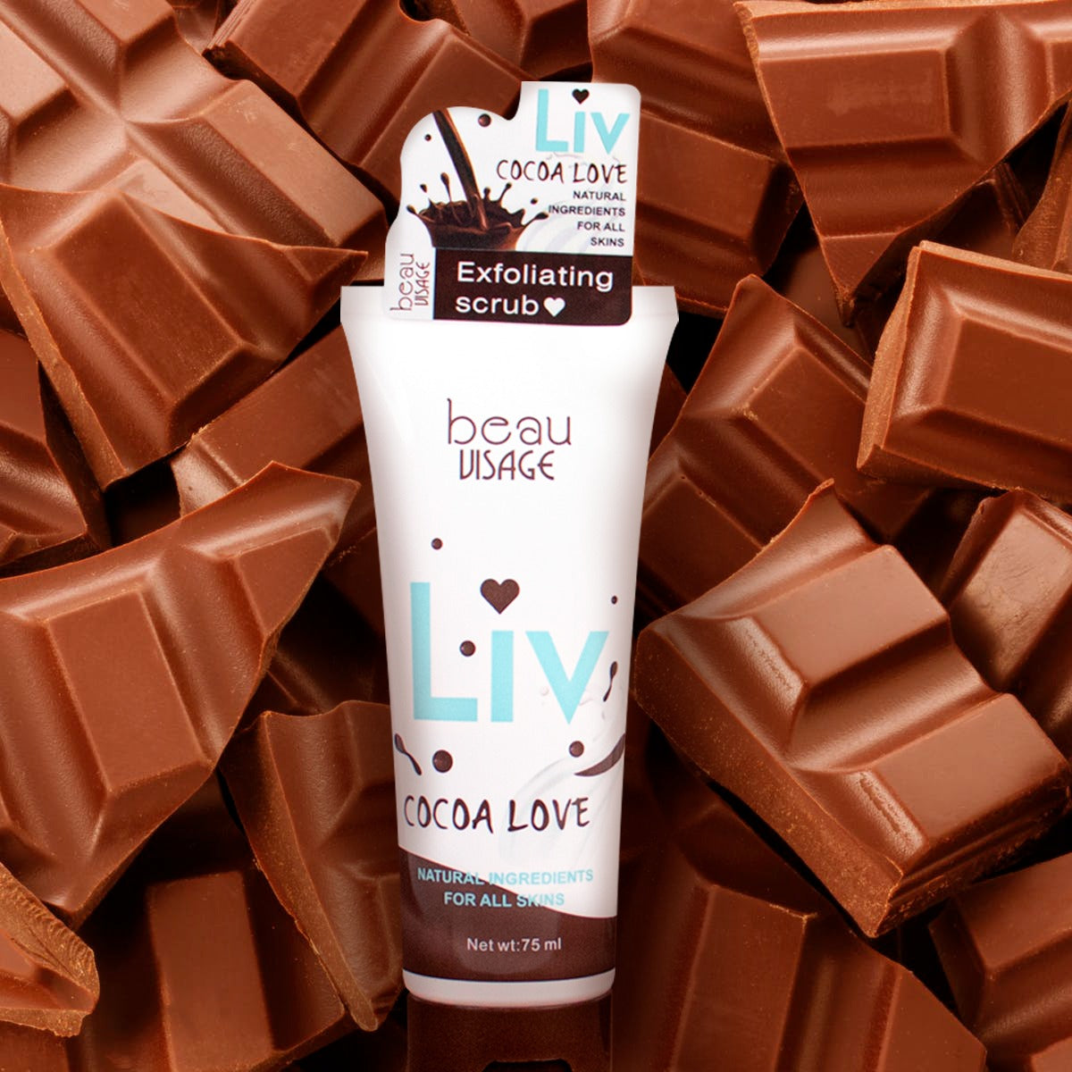 SK-020 EXFOLIANTE LIV CACAO LOVE BEAU VISAGE