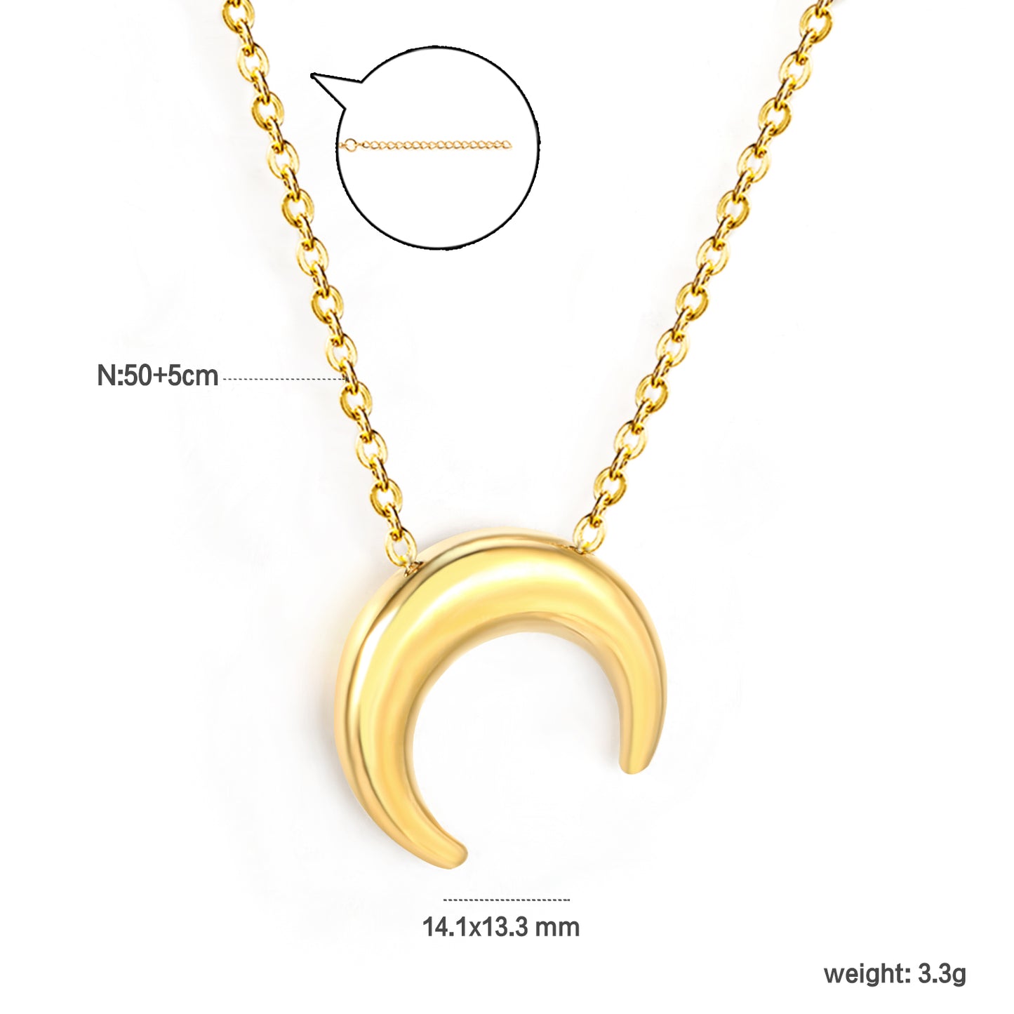 NE2F4501G COLLAR ACERO FINO ACERINA