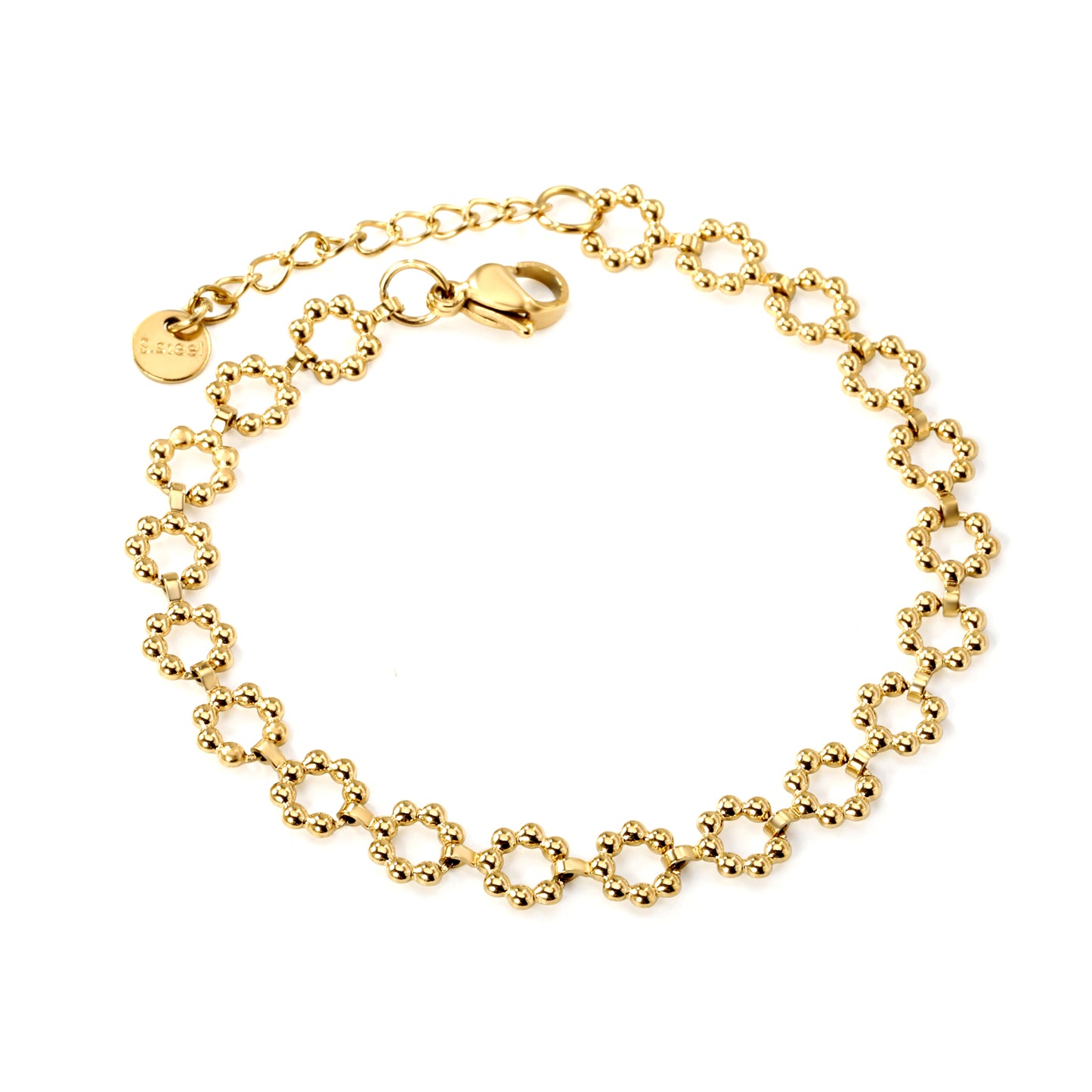 BR280301G PULSERA ACERO FINA ACERINA