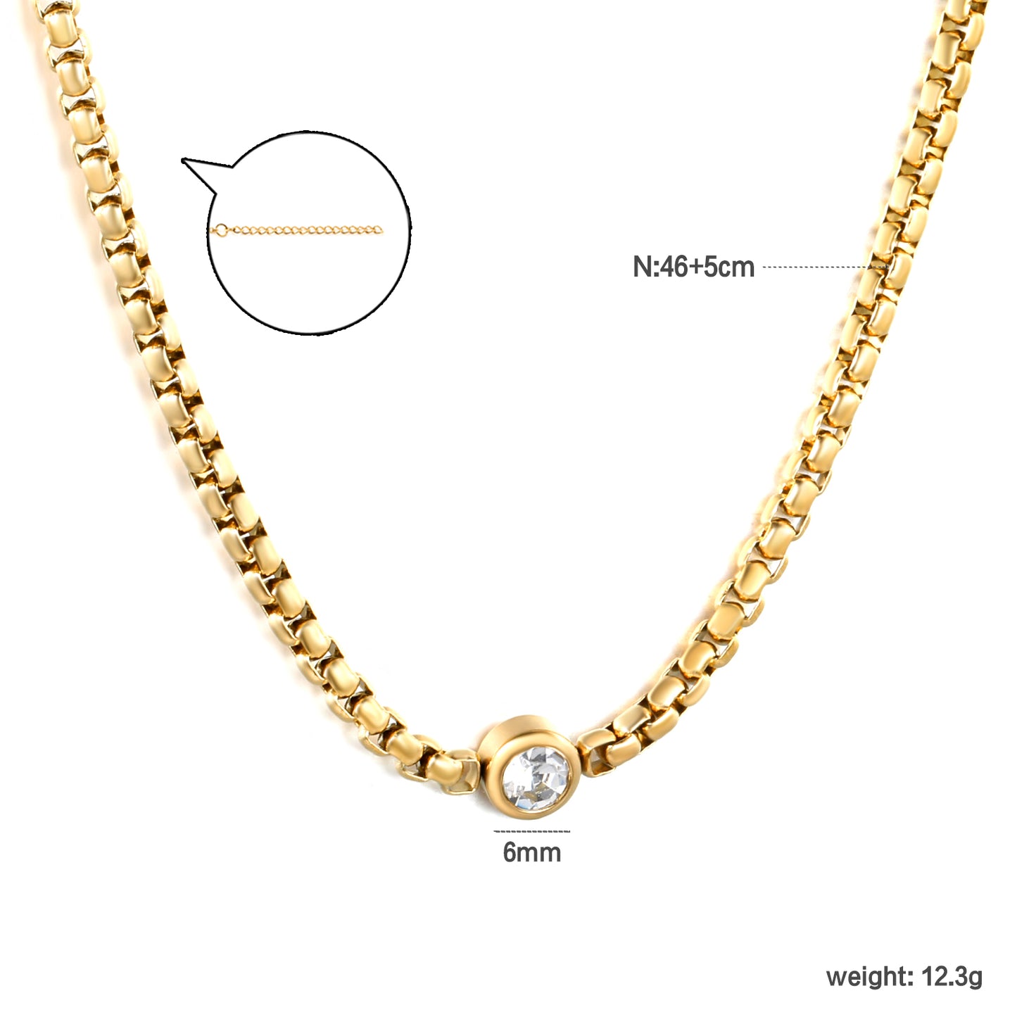 NE2F970AG COLLAR ACERO FINO ACERINA