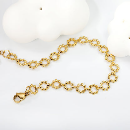 BR280301G PULSERA ACERO FINA ACERINA
