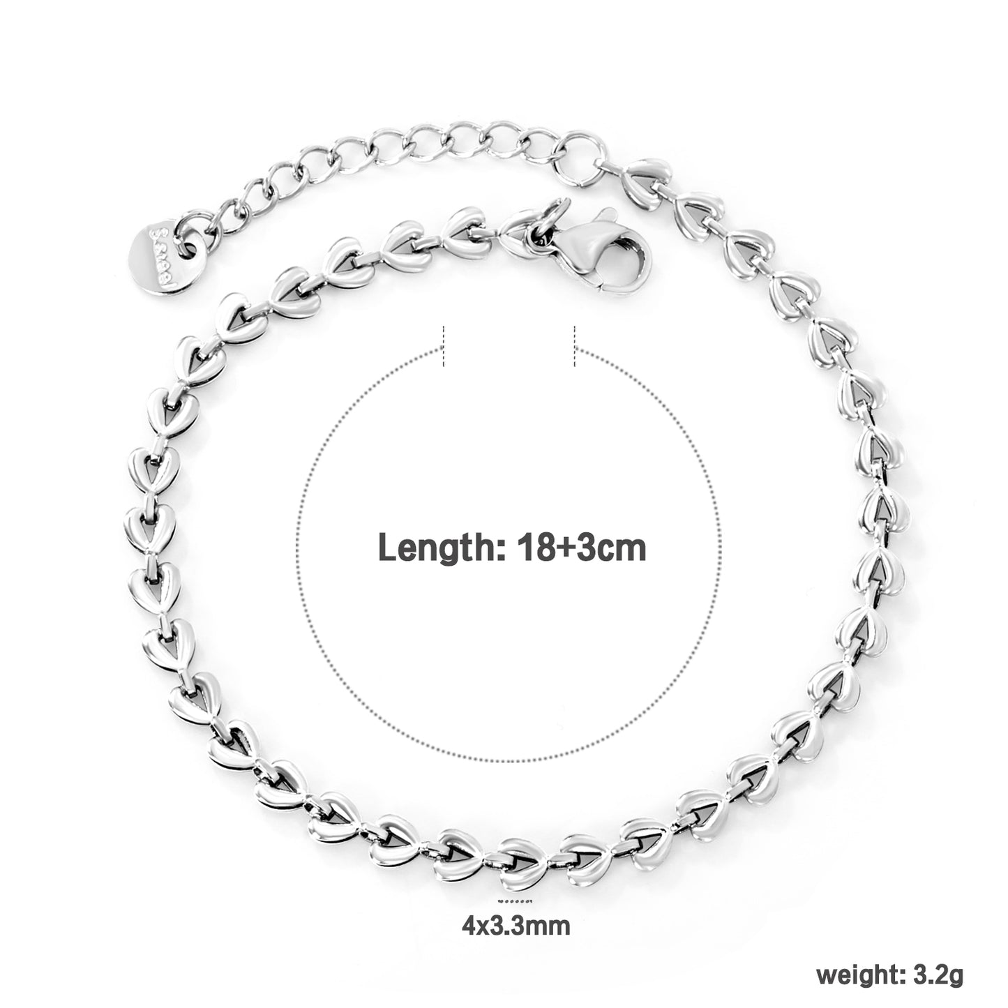 BR285201S PULSERA ACERO FINA ACERINA