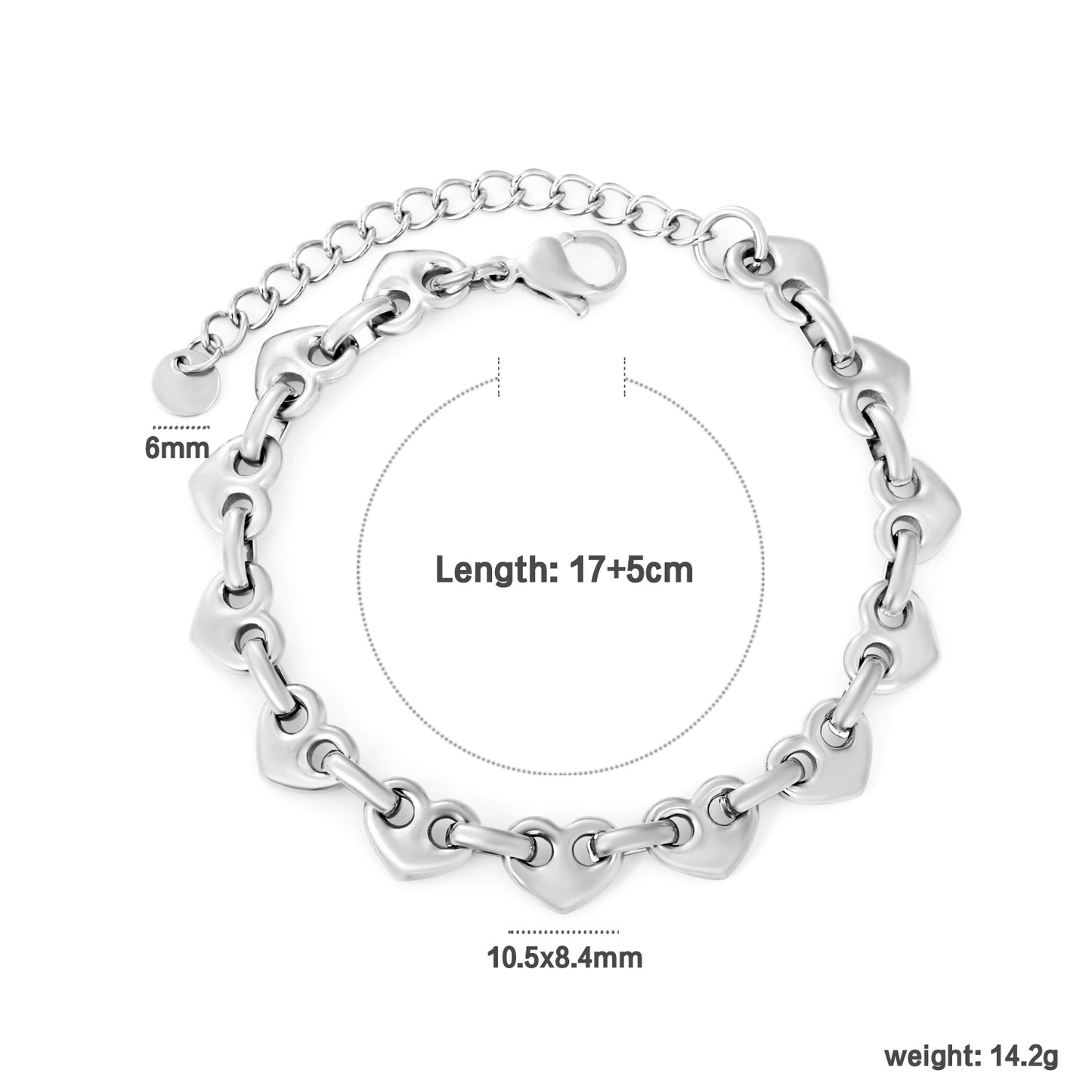 BR293801S PULSERA ACERO FINA ACERINA
