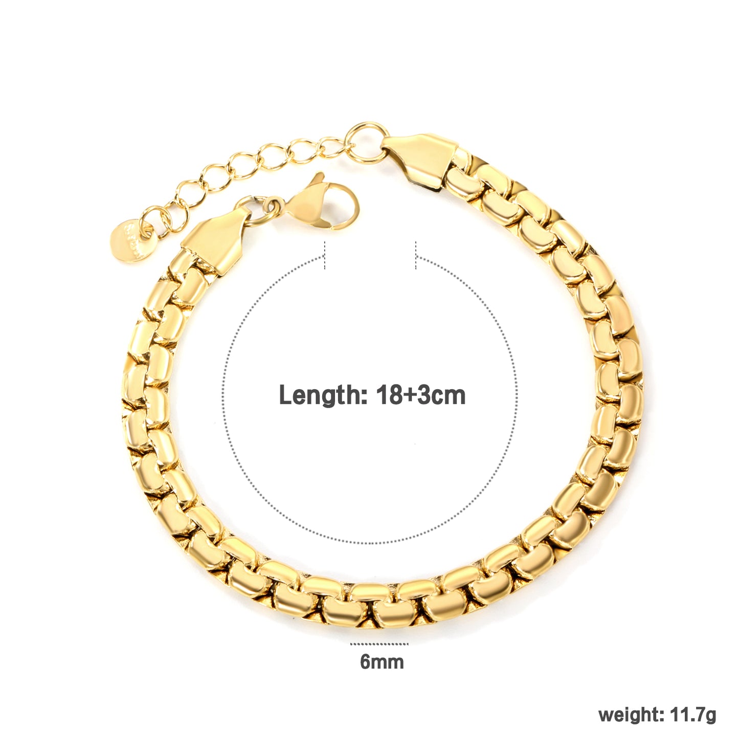 BC608718G PULSERA ACERO FINA ACERINA