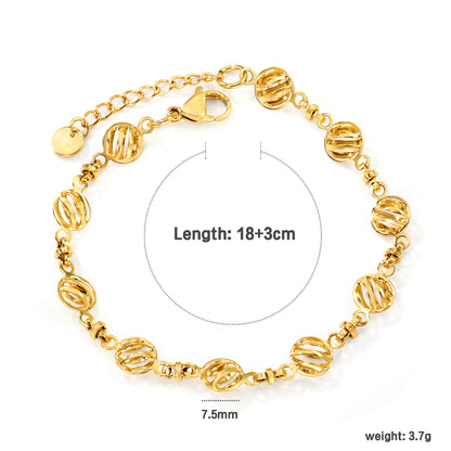 BR280001G PULSERA ACERO FINA ACERINA