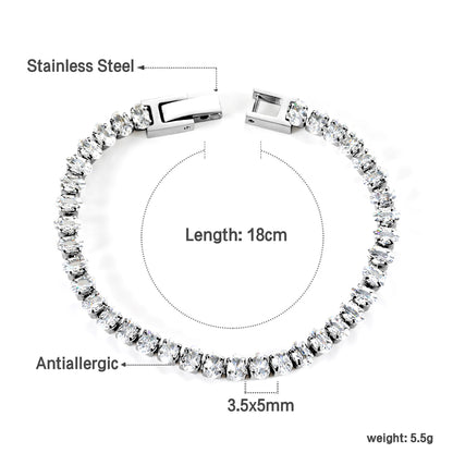 BR26820AS PULSERA ACERO FINA ACERINA