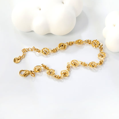 BR280001G PULSERA ACERO FINA ACERINA