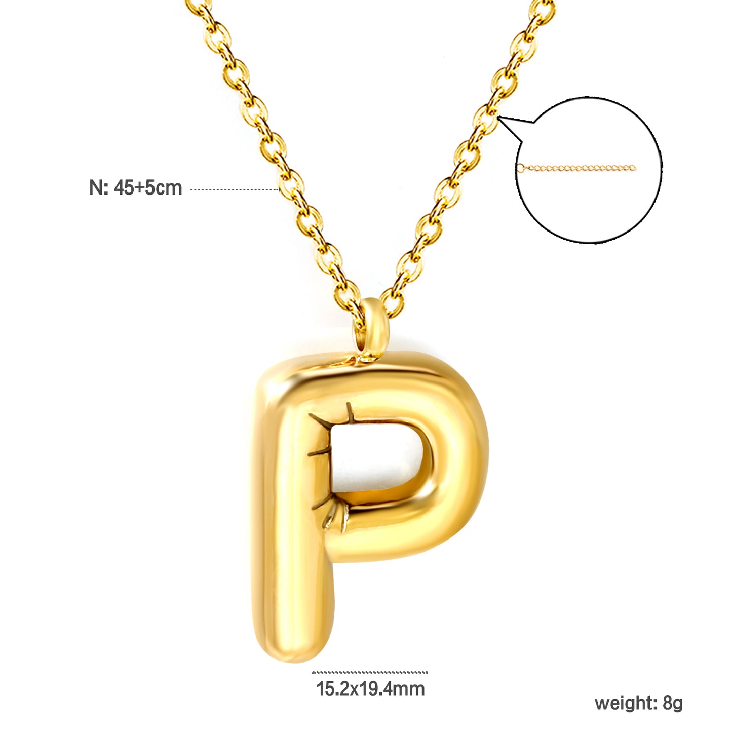 NE2D430PG COLLAR FINO EN ACERO ACERINA