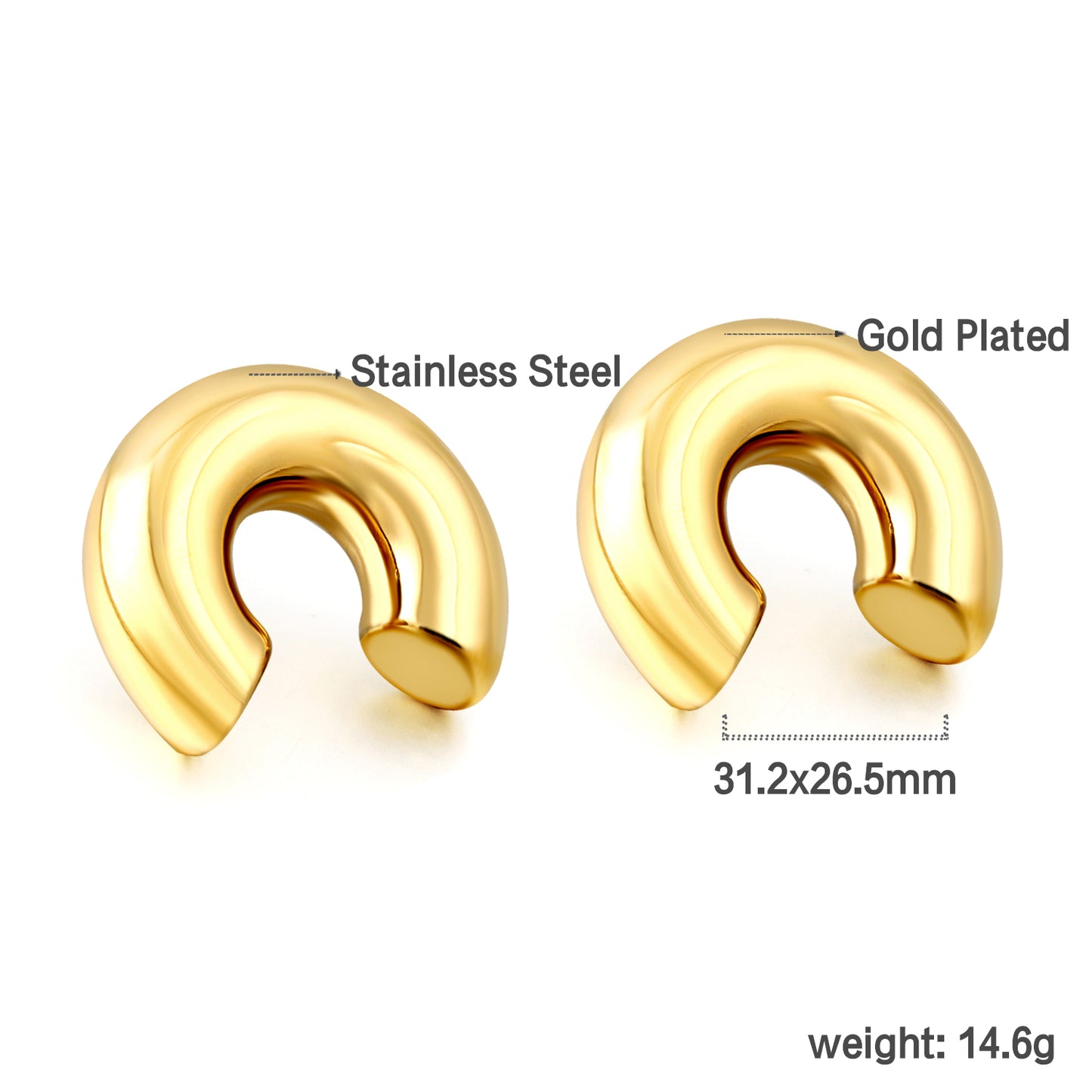 EA592501G ARETE ACERO FINO ACERINA