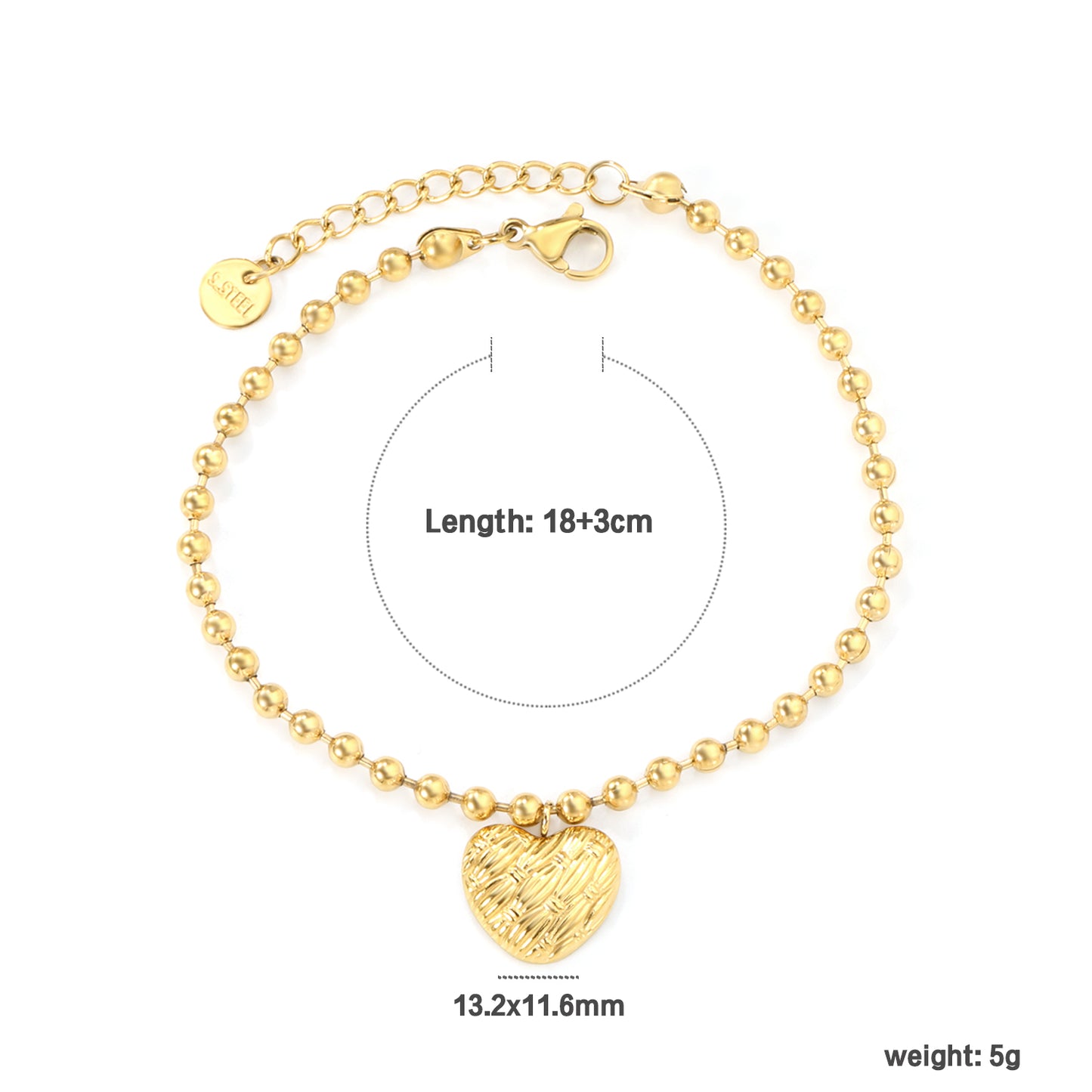 BR285401G PULSERA ACERO FINA ACERINA