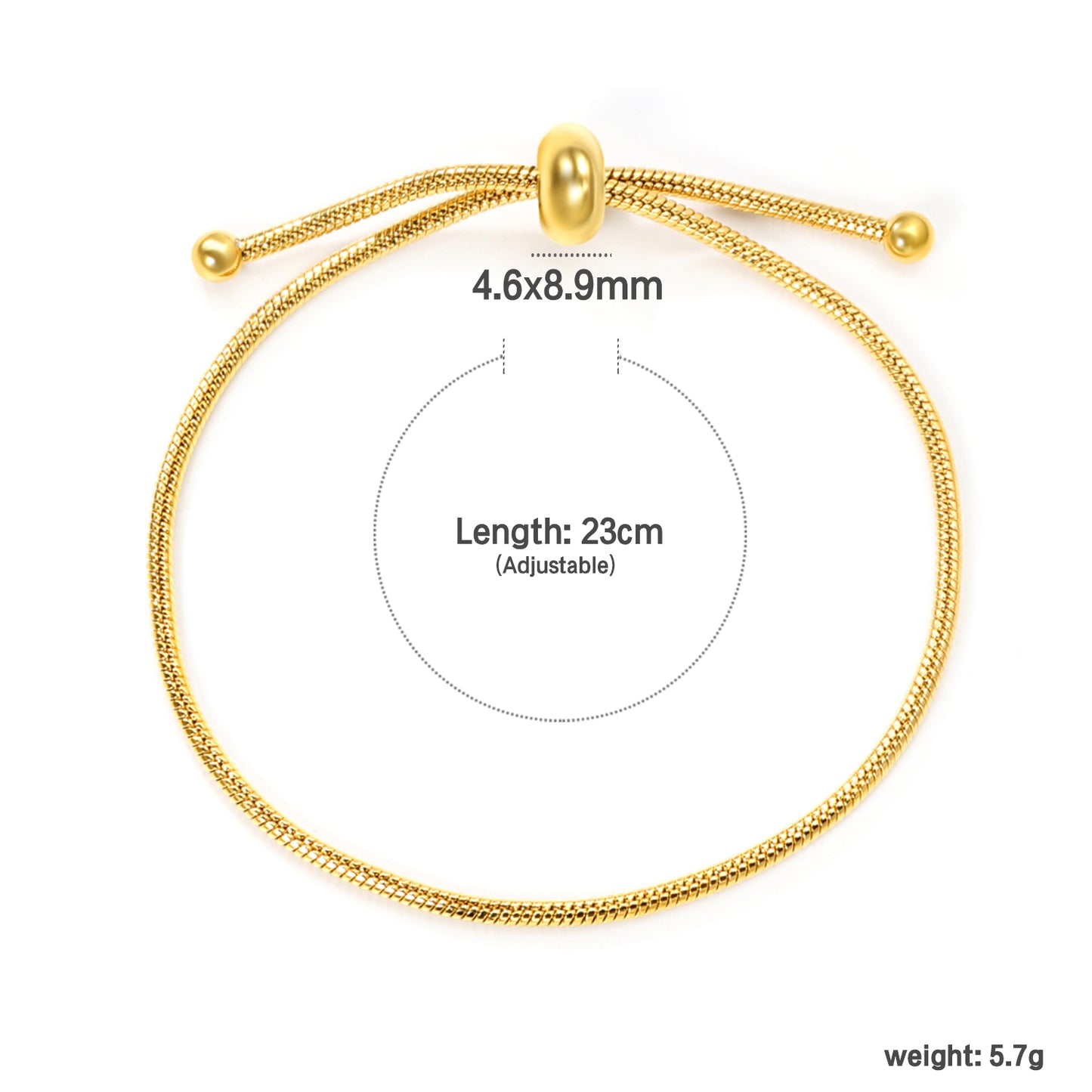 BR286901G PULSERA ACERO FINA ACERINA