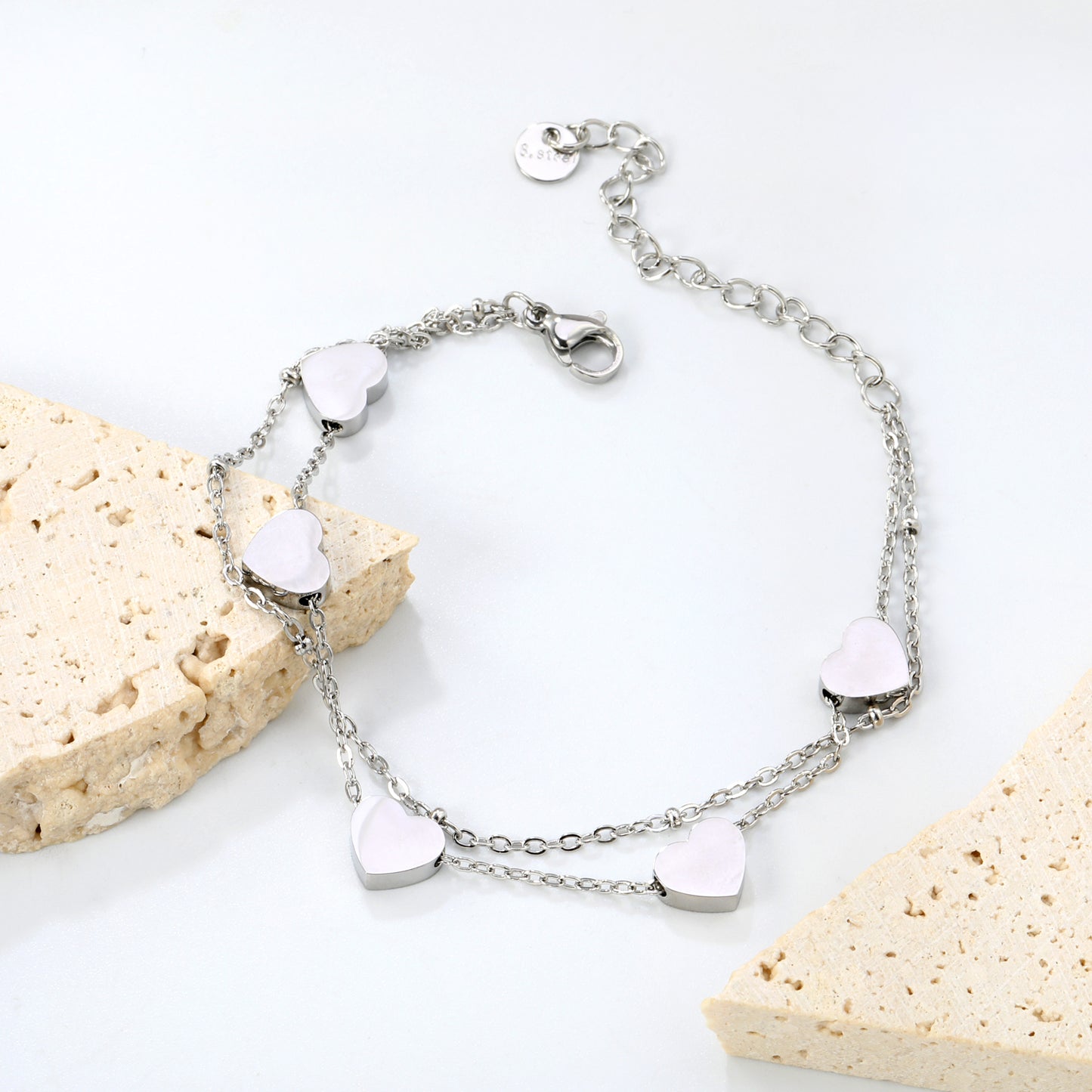 BR234101S PULSERA ACERO FINA ACERINA