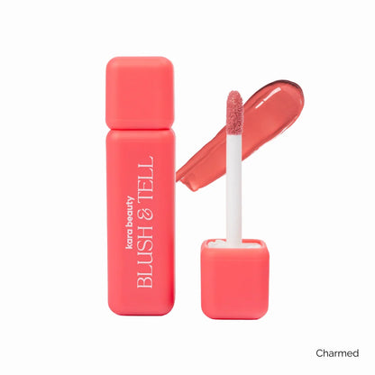 BASHFUL - BLUSH & TELL - NOURISHING LIQU KARA BEAUTY