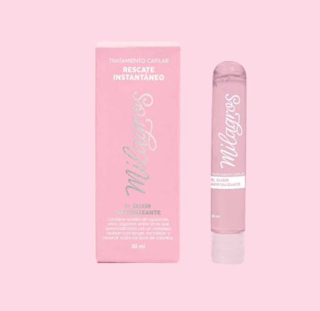 AMPOLLA RESCATE INSTANTANEO rosa 30ml MILAGROS